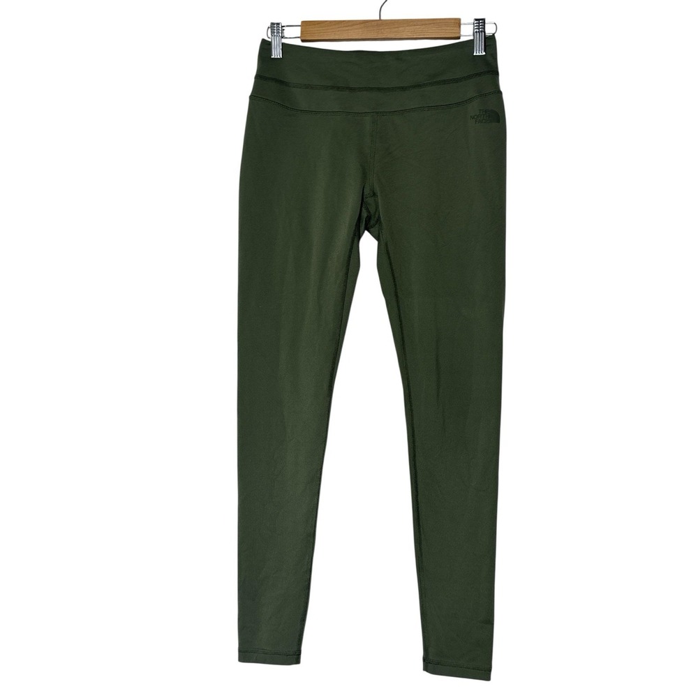 The North Face Leggings FlashDry Women's Medium Army Green Athleisure Workout